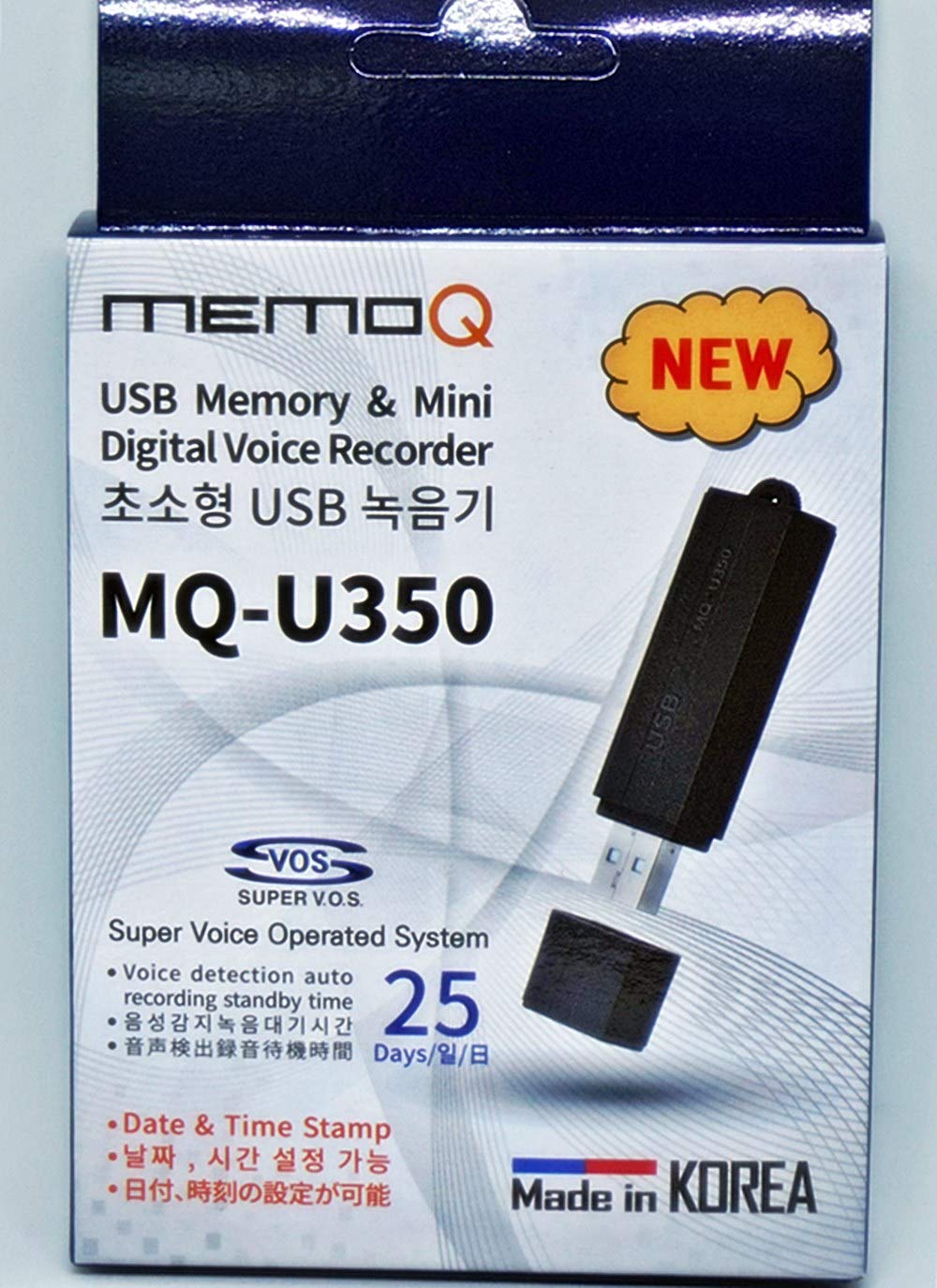 E-SONICVoice Recoder MQ-U350 / 8GB / USB Type/International ver.