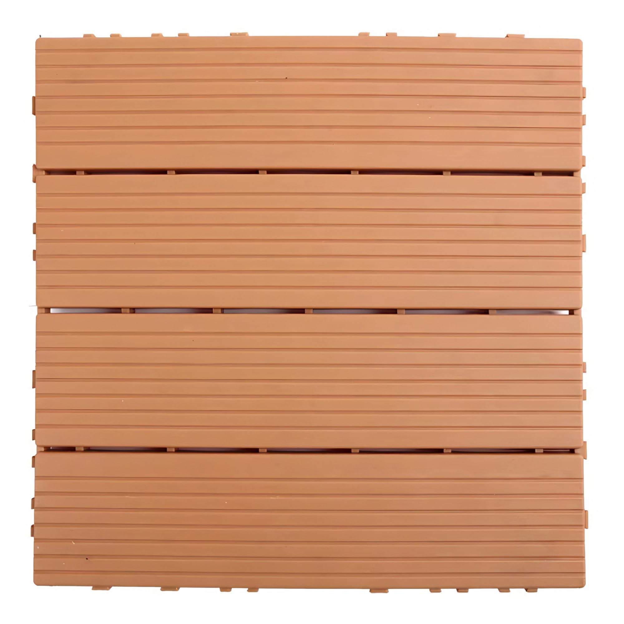 Coolpleasant WPC Composite Interlocking Decking Tiles with Click System