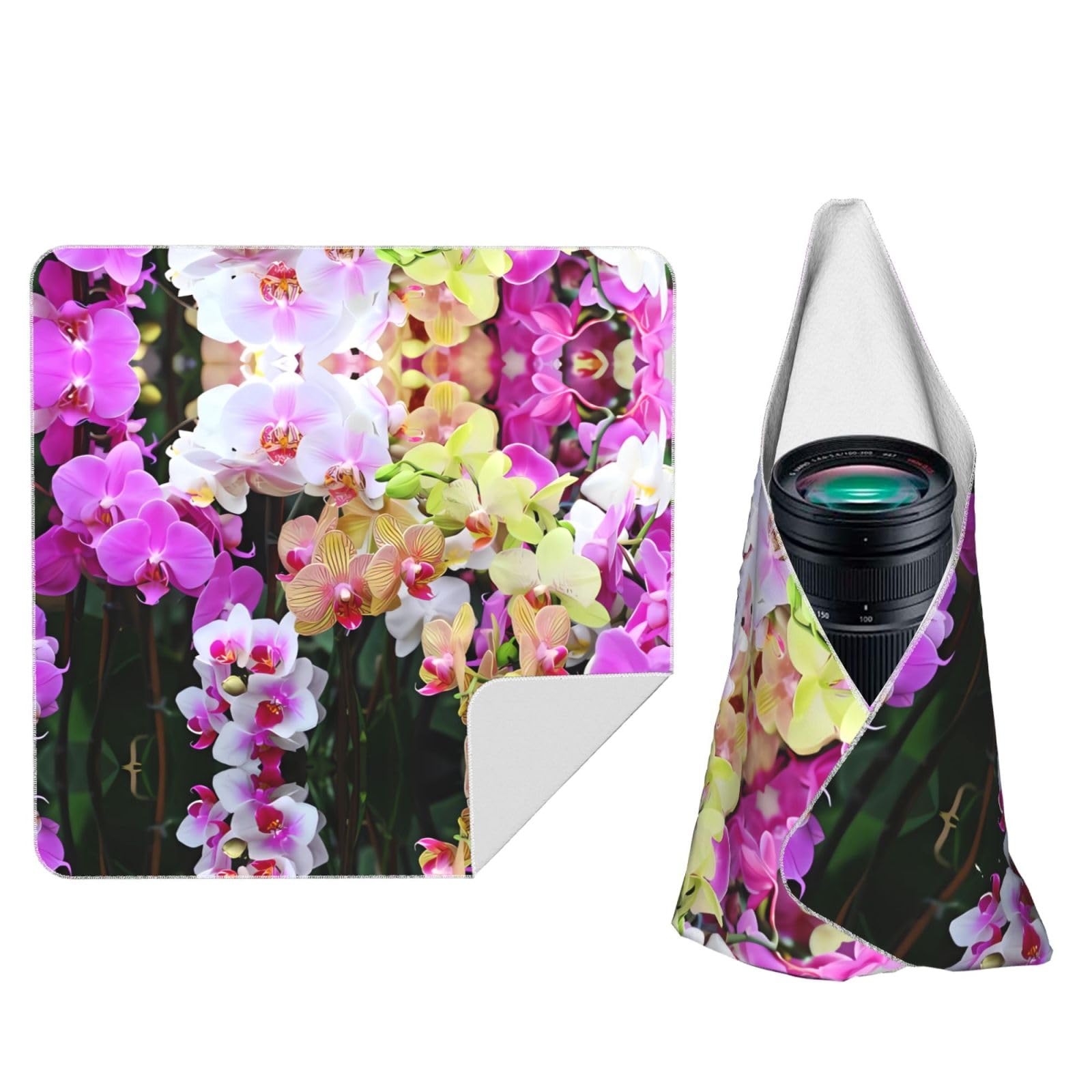 ZhaoYuGoods orchids Camera Wrap Cloth