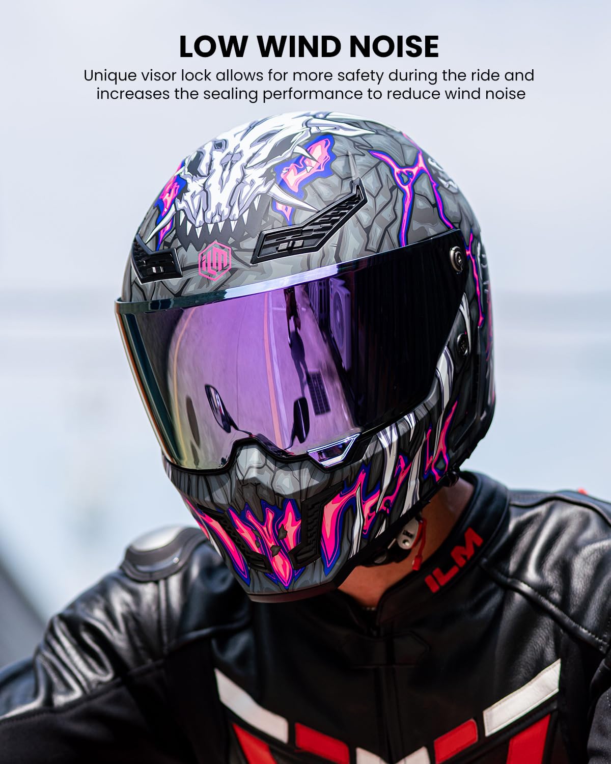 motomo hide Amazon.com: HAX Obsidian Full Face Dual Visor Adult