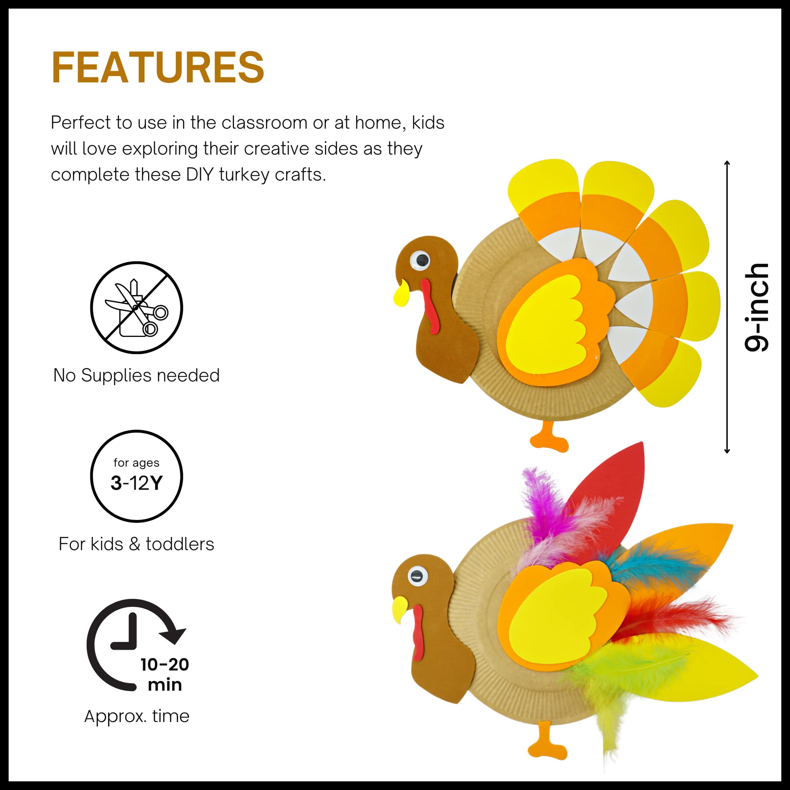 Plantilla Para Hacer Un Pavo Con Plato De Papel Como Hacer Un Pavo