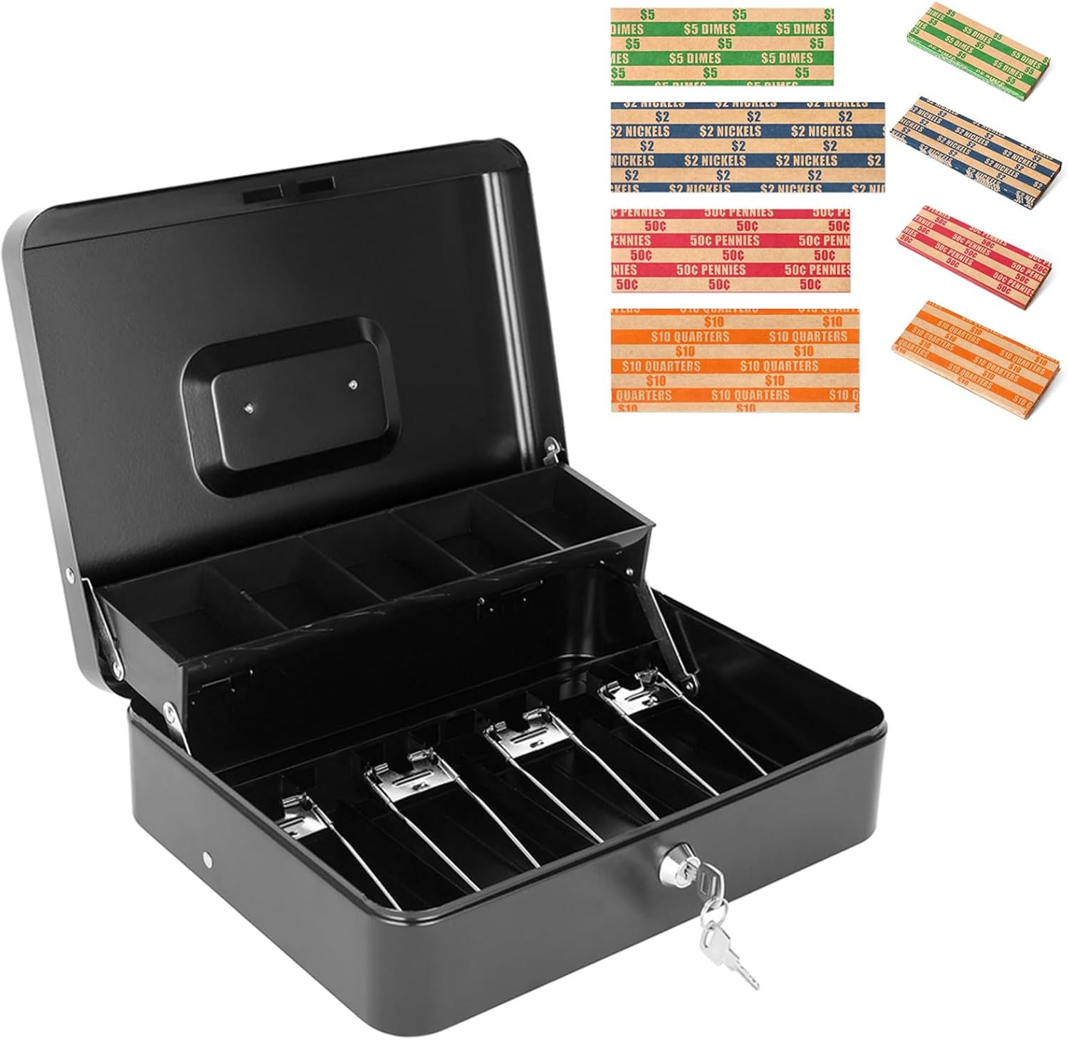 Cash Box with Key Lock