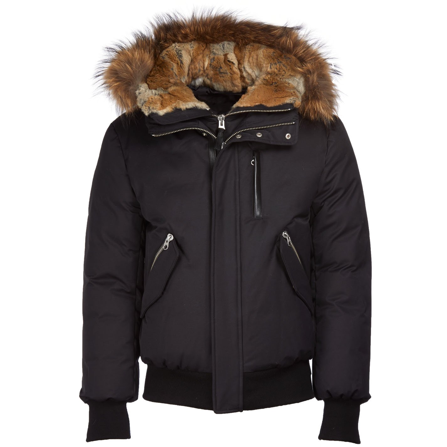 Mackage Dixon Cotton-Nylon Down Bomber Black