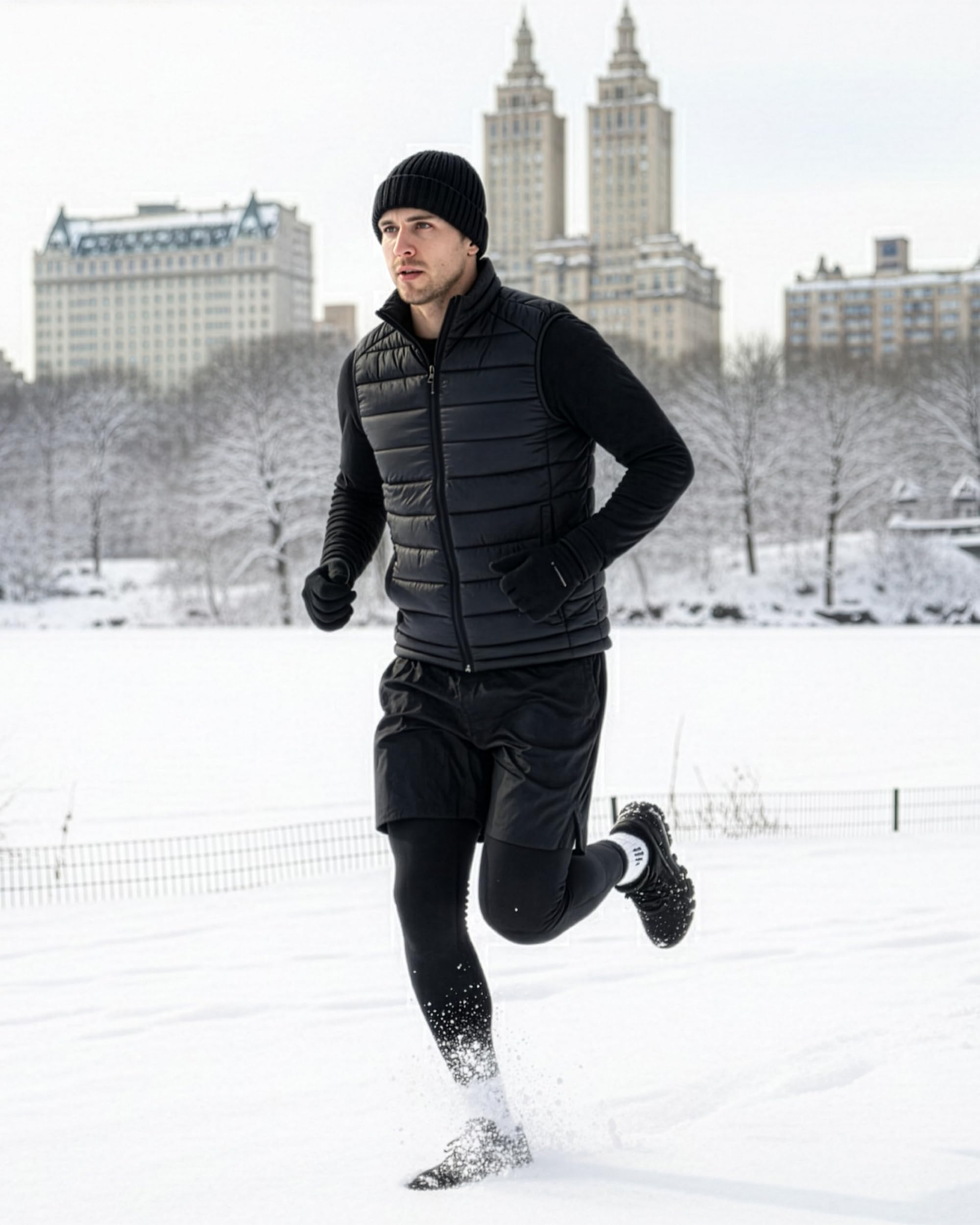 DRSKIN Thermo-Kompressionshose für Herren, mit Fleece gefüttert, Unterwäsche, Sport, Athletik, Workout, Winter, 3 oder 2 Stück