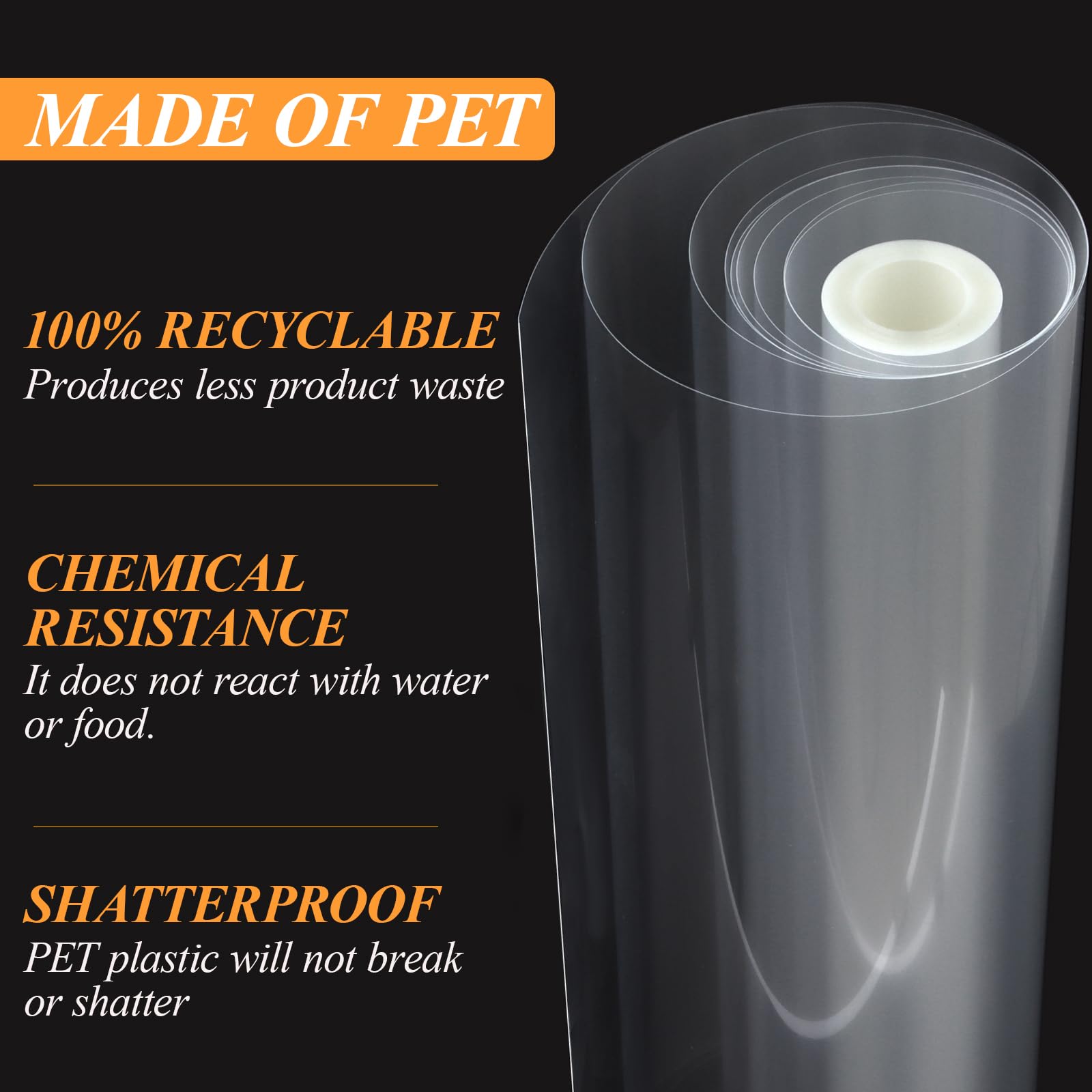 Pellicola Per Bordi Torte Acetato: 3 Misure (8/10/15 Cm) Riutilizzabile - Foto 2