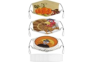 NN-221 Kids' Comfortable and Protective Autumn Face Masks with 15 Filters