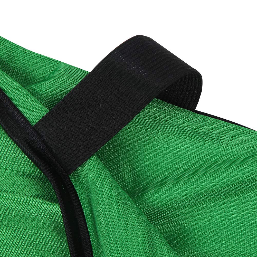 Kudoo Petos de Entrenamiento para Fútbol - Juego de 12 Piezas - Petos de Fútbol Camisetas/Baberos Chaleco de Entrenamiento - Petos Deportivos para Niños, Jóvenes y Adultos(32 * 23 * 10cm-Verde)