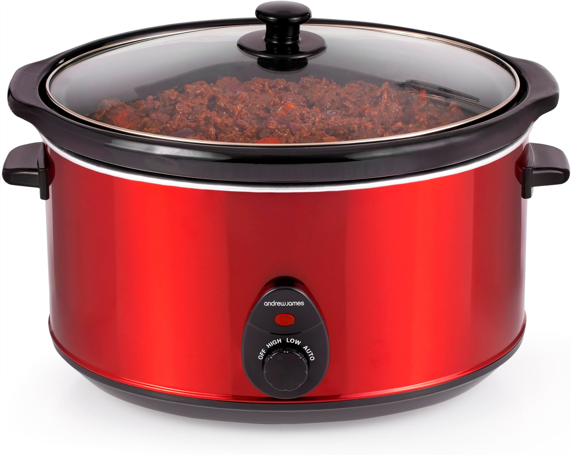 Andrew James Slow Cooker, Removeable Easy Clean Ceramic Bowl, 3