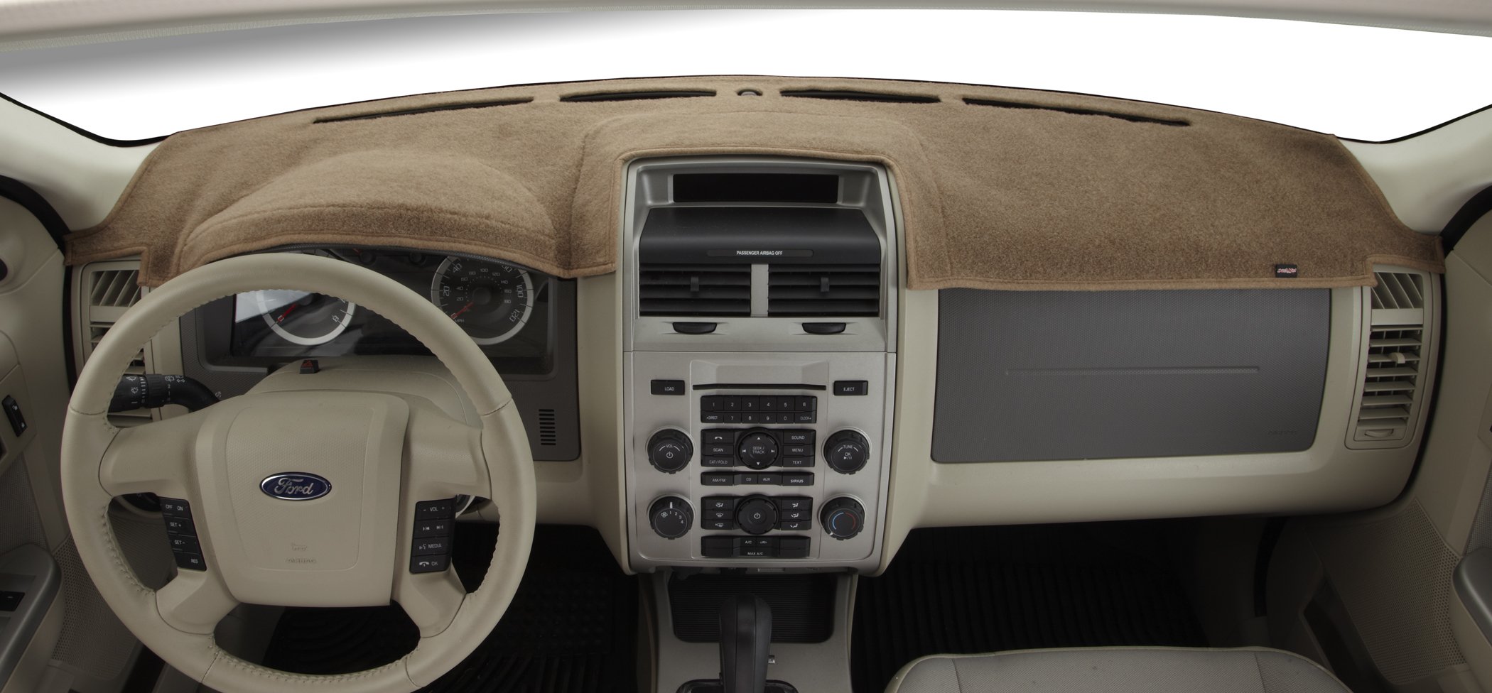 DashMat Custom Fit Dash Cover for Select Ferrari 308 GTS Models - Velour (Caramel)