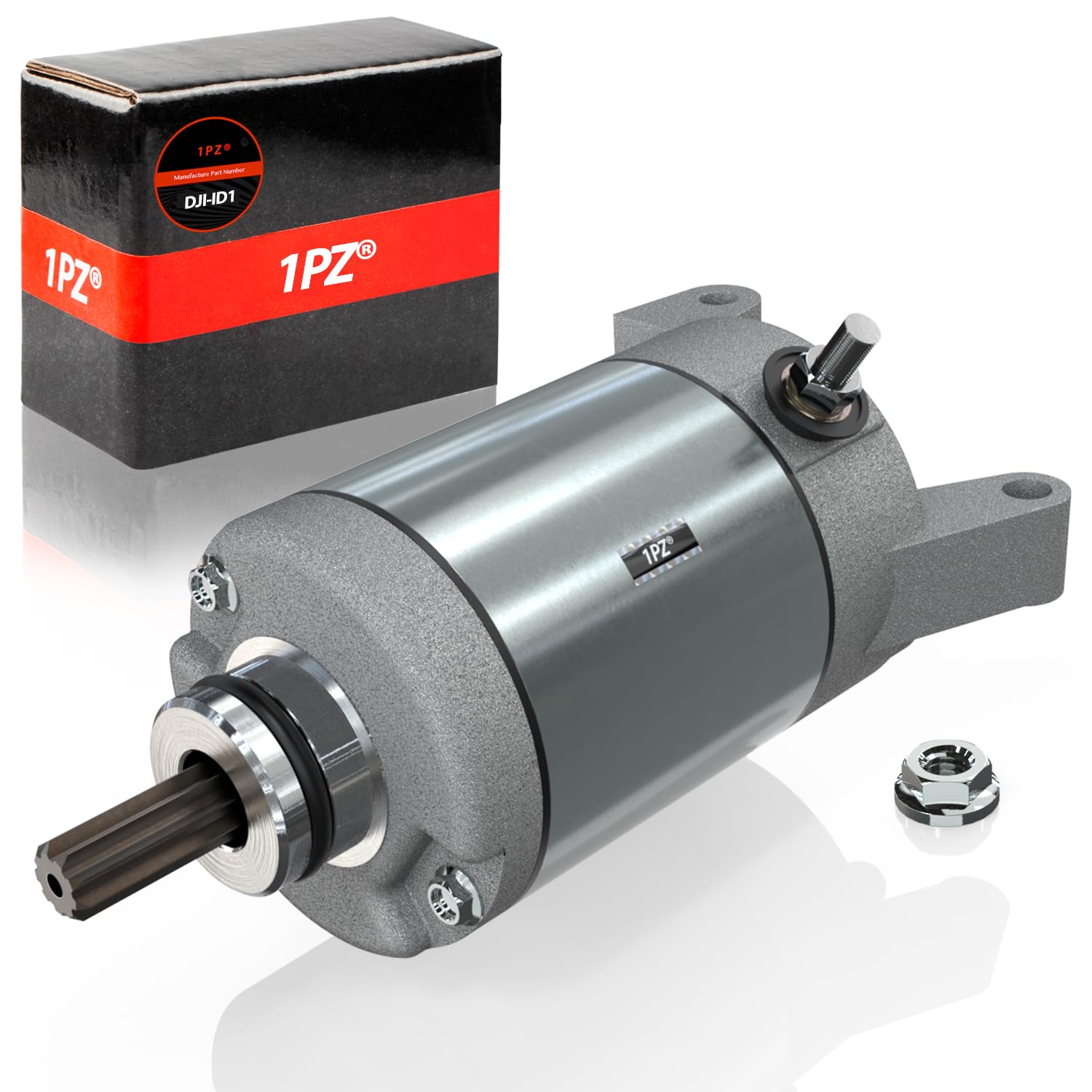1PZ DJI-ID1 Démarreur de rechange pour Polaris Sportsman 450/570, Ranger 570, RZR 570, ACE 500/570, 4013015, 4014909, SMU0548, 26-1108, 19486, 4014290