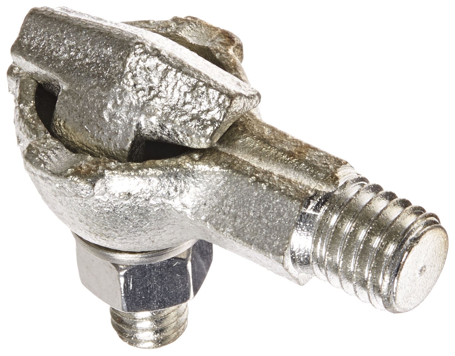 NSI TGE2/0TN Transformer Ground Clamp, Eye Bolt Style with Tin Plated