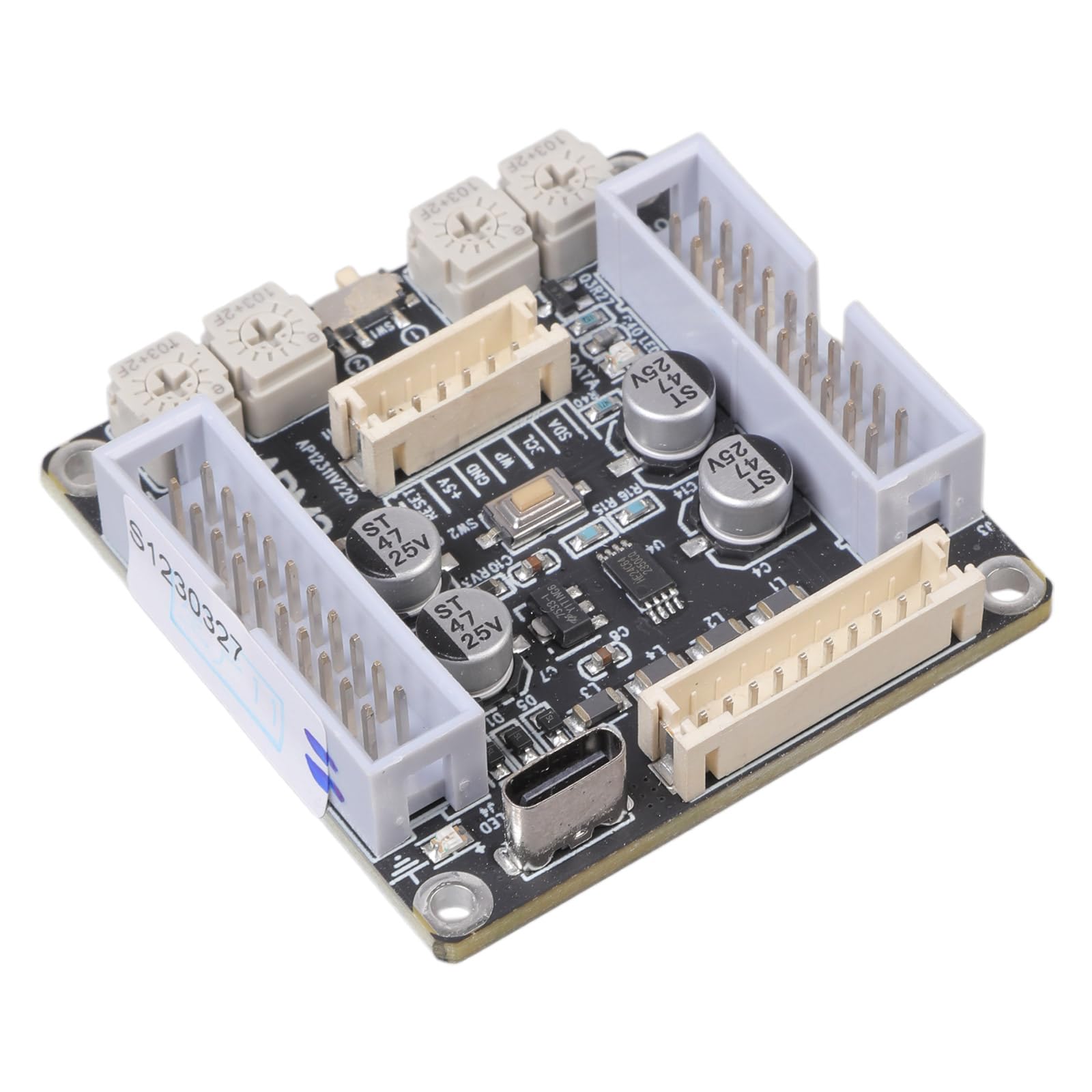 Placa de procesador de Sonido ADAU1701 2.1 DSP de múltiples Canales con calibración de Filtro FIR y compatibilidad con interfaces XLR/Módulo de preamplificador de Sonido Digital Profesional
