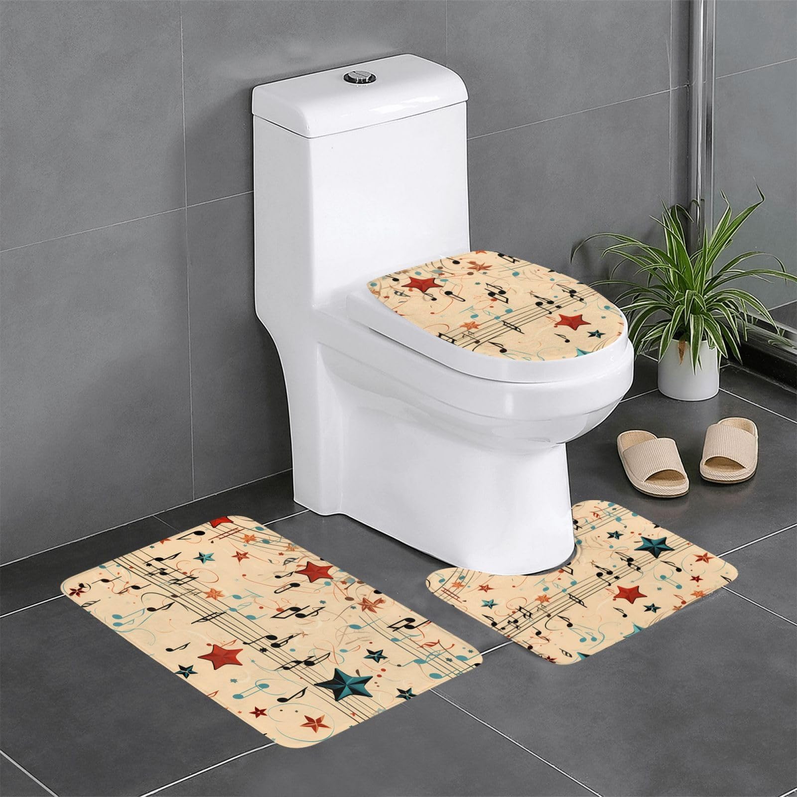 Tapis de salle de bain 61 x 40,6 cm tapis de sol antidérapants contour