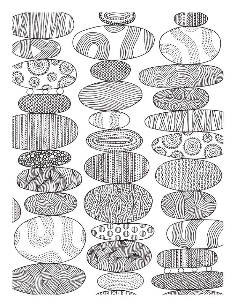 Arte antiestrés / Anti-Stress Art: Calma y serenidad: Láminas Para Colorear / Peace and Serenity