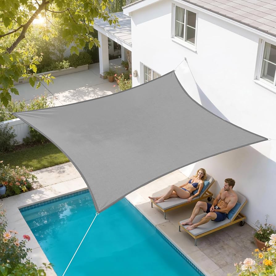 woltu sonnensegel Premium HDPE Wetterbeständig Atmungsaktiv 95% UV Schutz Segeltuch 180 g/m² Sonnenschutz Schattenspender für Balkon Terrasse Garten, mit Befestigungsseilen Modell:Cervelo R5 2026 Camping L'Amfora Sant Pere Pedal Width: 79mm
