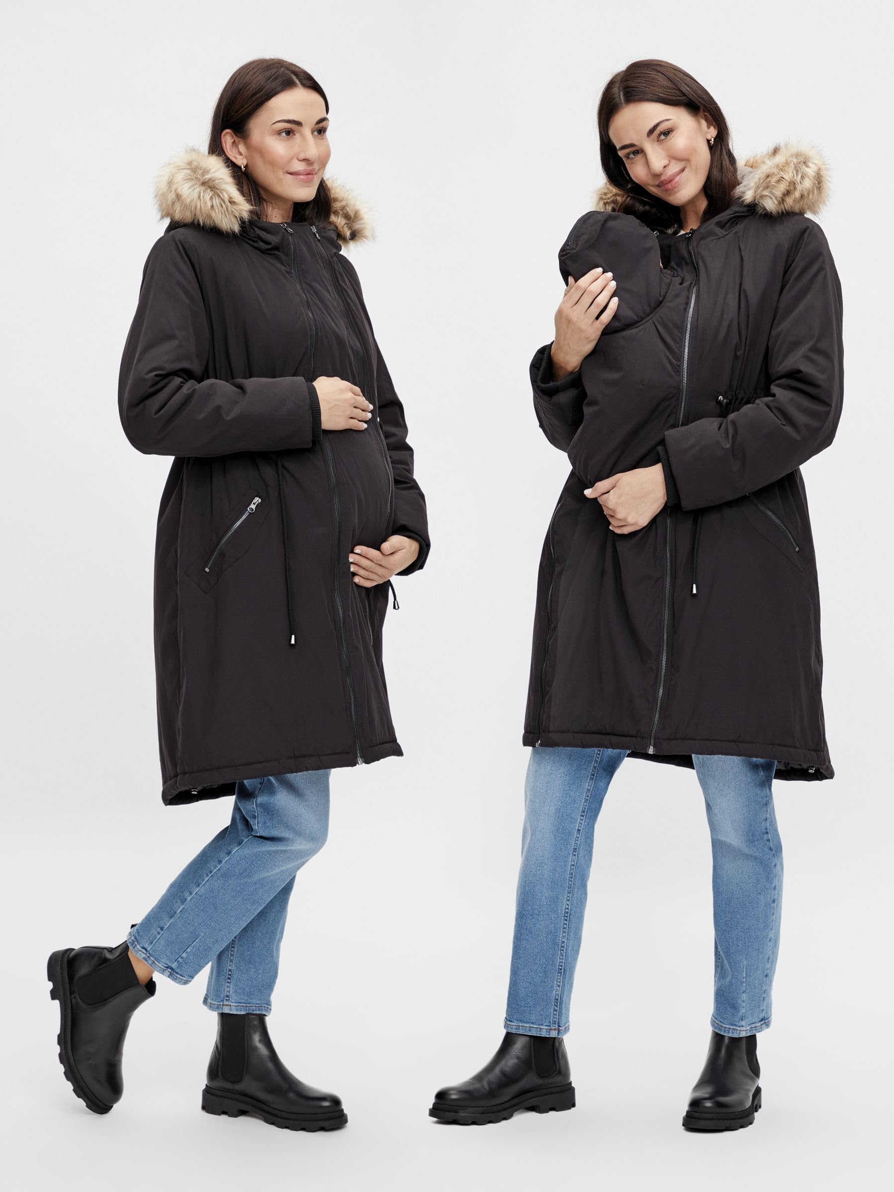 Mamalicious Mlamy Giacca Imbottita 3 In 1 A. Noos Giacca invernale Donna