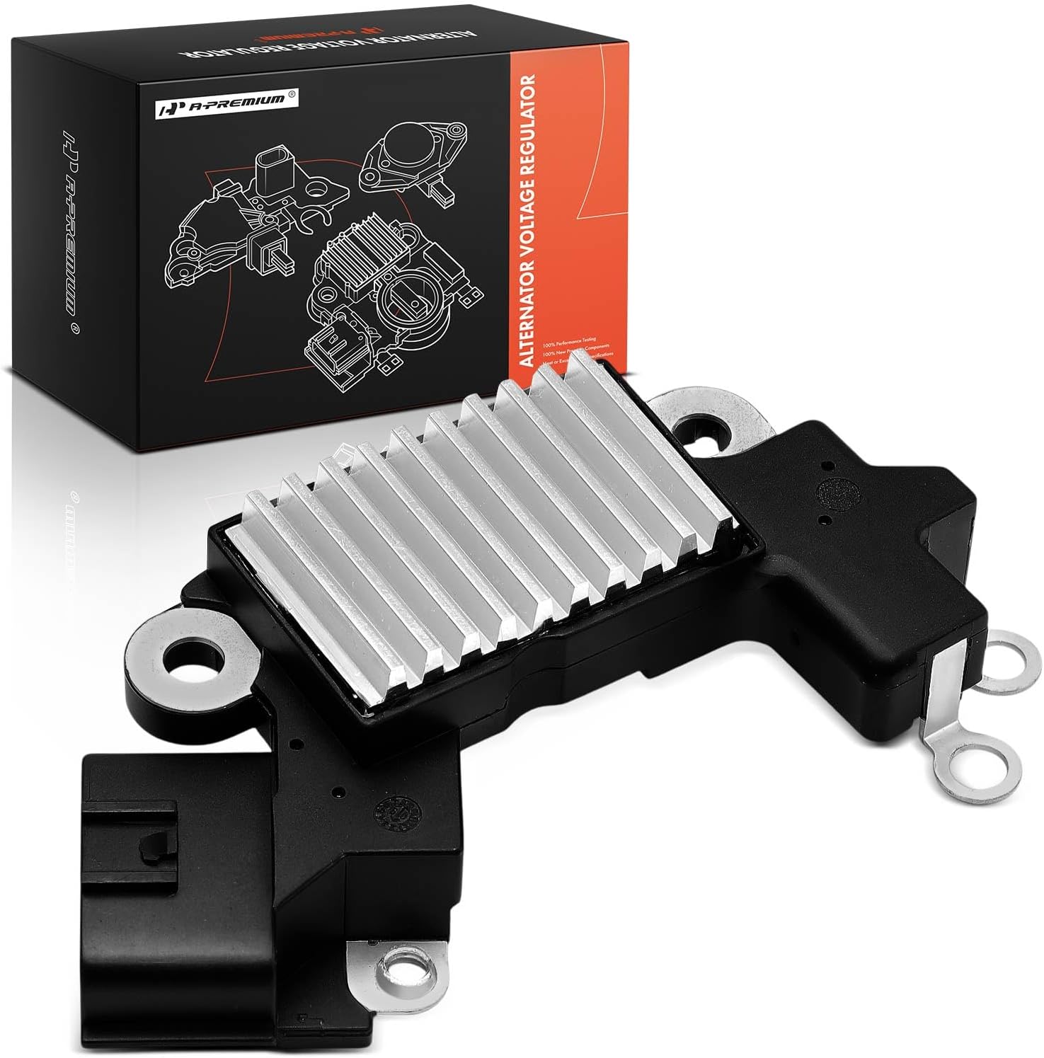 A-Premium Alternator Voltage Regulator Compatible with Nissan Maxima 1995-1997 3.0L & Infiniti I30 1996-1997 3.0L, Q45 1997 4.1L, 15.7V A-Circuit