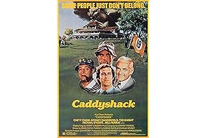 BUY ART FOR LESS Officially Licensed Caddyshack 1980 Art Poster - 36...