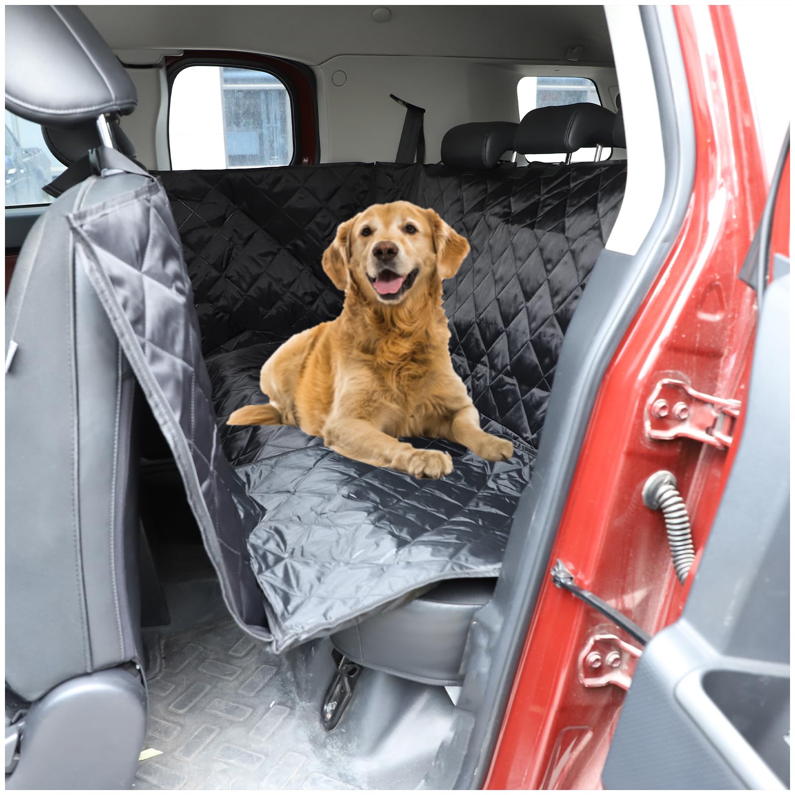 Fgtagtal Dog Seat Cover Compatible with Toyota FJ Cruiser 2007-2021, Back Seat Cover for Dogs Pet Car Seat Protector Waterproof Bench Car Seat Cover,