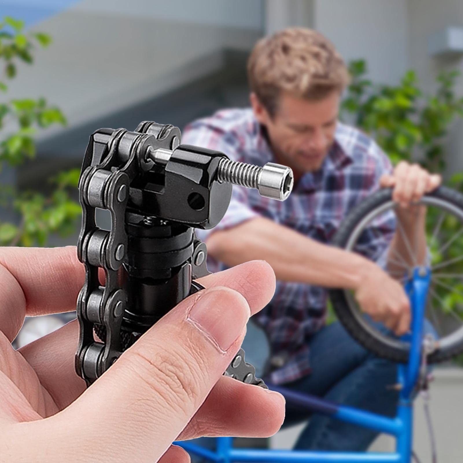 Set di strumenti per la rimozione della catena della bicicletta Dispositivo