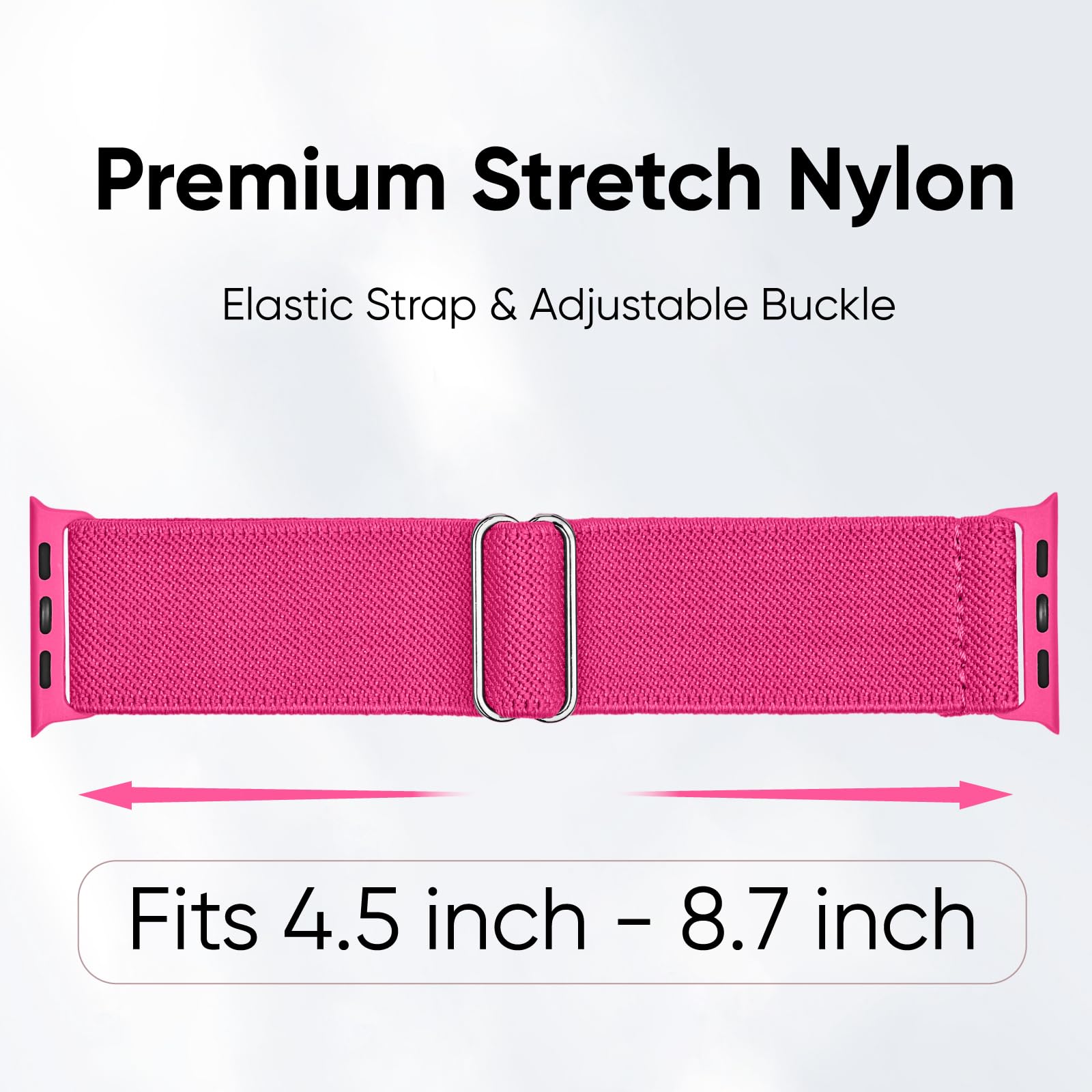 Confezione da 10 cinturini elastici compatibili con Apple Watch da 40 mm, 38 mm, 41 mm, 42 mm, 44 mm, 45 mm, 46 mm, 49 mm, unisex, resistenti all'acqua, per iWatch Serie 11, 10, 9, 8, 7, 6, 5, 4, 3