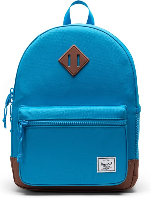 Herschel Supply Co. Heritage Mochila para niños, Hawaiian Surf/Saddle Brown, Niños - 15L