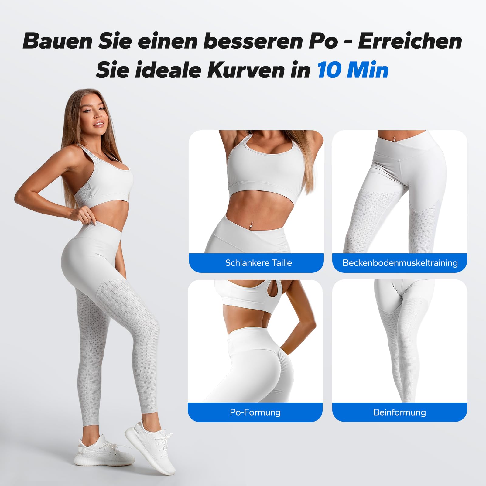 MERACH Kniebeugen Maschine, Deep Squat Machine mit 3 Stufen Widerstand & MAX 136 KG, Sicher & Einfach zu Bedienen, Kniebeugen Trainer für Fitness, Straffung, Rehabilitation, Krafttraining