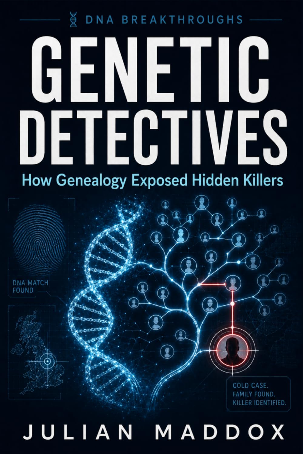 Genetic Detectives: How Genealogy Exposed Hidden Killers: The Golden State Killer, Wrongful Convictions, and the DNA Revolution That Solved Forty-Year-Old Murders (DNA Breakthroughs)