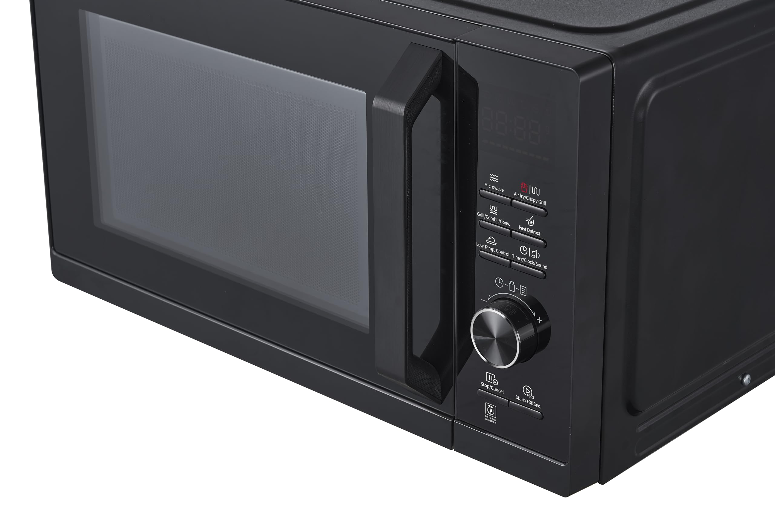 Sharp Microondas Airfry 5 en 1 RCA271TB 900 W, parrilla de 1000 W, aire caliente y función AirFry, convección 2100 W, 27 l, 28 descongelación automática, descongelación controlada por peso y tiempo