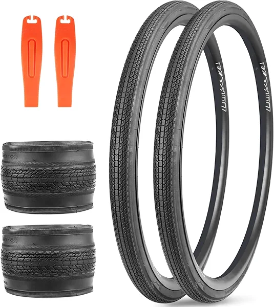 ZUKKA 700C Bike Tires 700×28C/32C/ 35CRoad Bike Tire with 2 Tire Levers Folding Bicycle Tire for Road Bike, Hybrid Bike