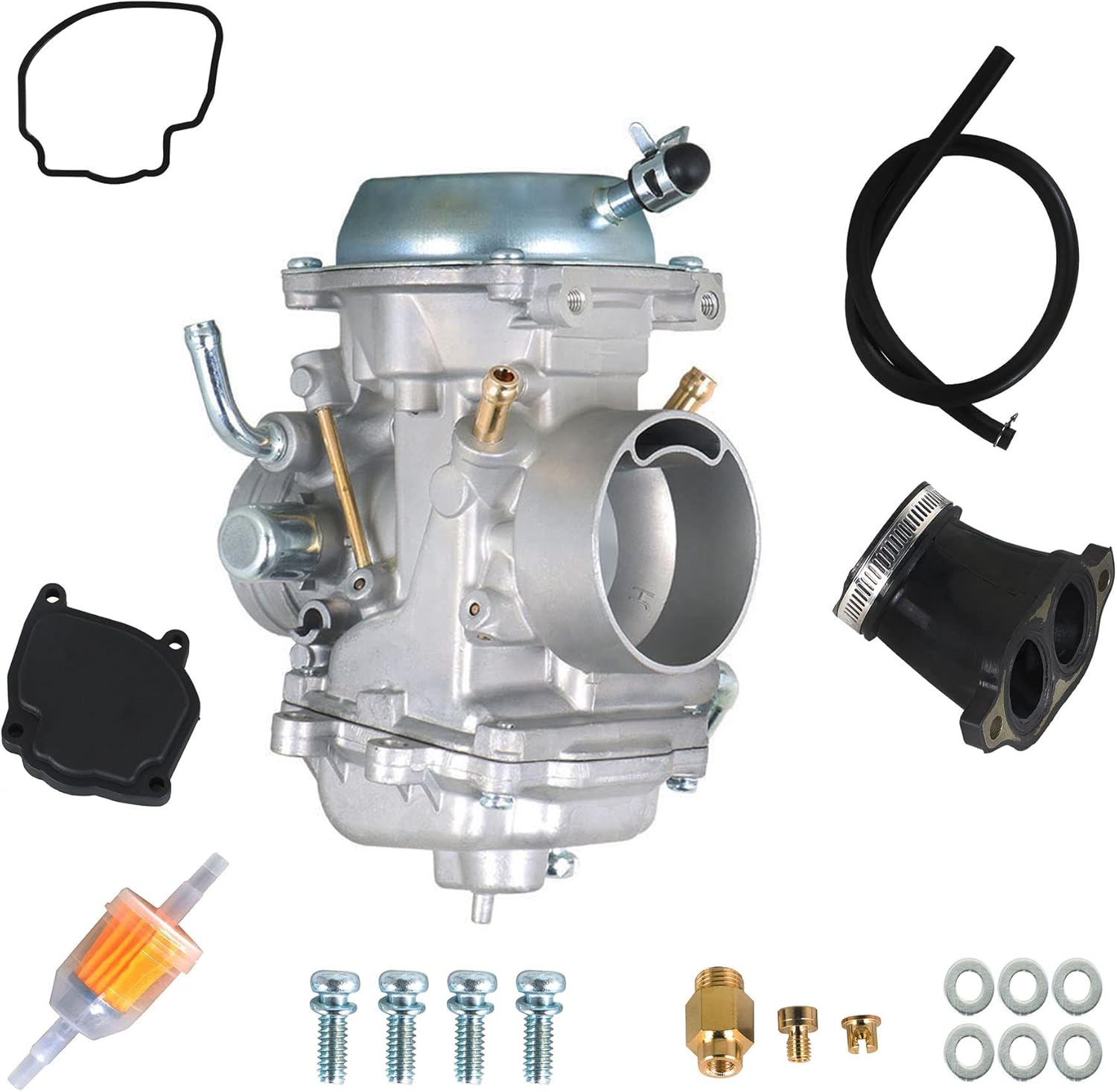 ALL-CARB Carburetor with Intake Boot Replacement for Polaris Sportsman 700 2002 2003 2004 2005 2006 Carb