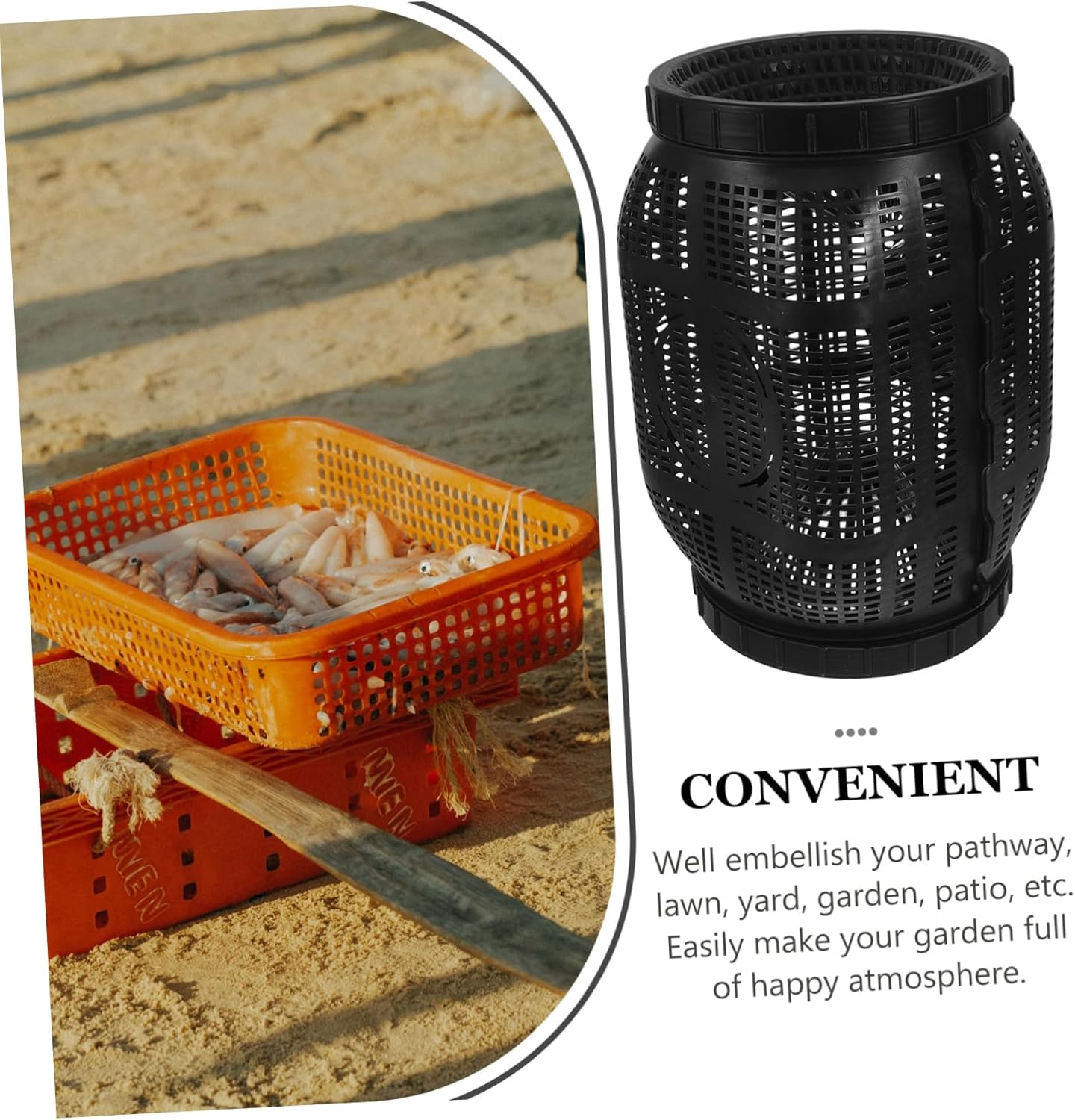 Large Fish Cage with Escape Net Sturdy Round Design for Ponds Easy to Install and Clean Secure Containment for Fish Innovative Bottom Trap