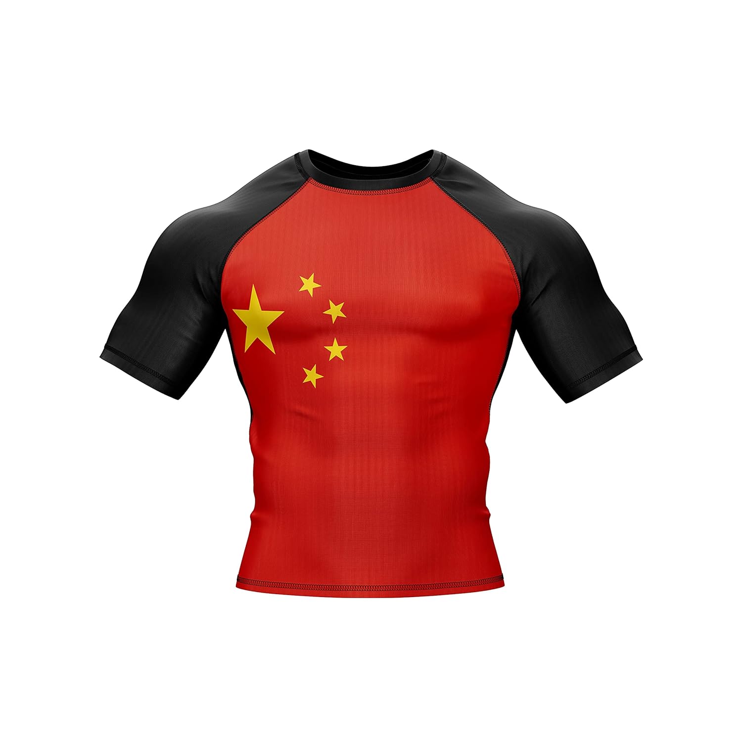 Summo Sports China Patriotic Half Sleeve Rashguard