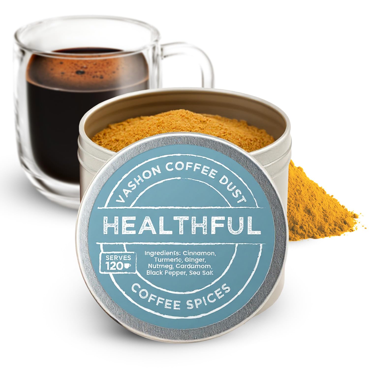 Amazon.com: Coffee Dust Flavoring Powder, Healthful (120 Servings