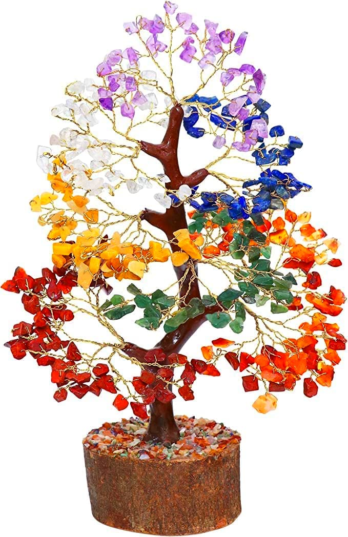 Buy Zaicus Seven Chakra Tree Crystal Tree of Life Stone Tree Fortune