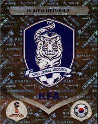 2018 Panini World Cup Stickers Russia #492 Korea Republic Team Logo