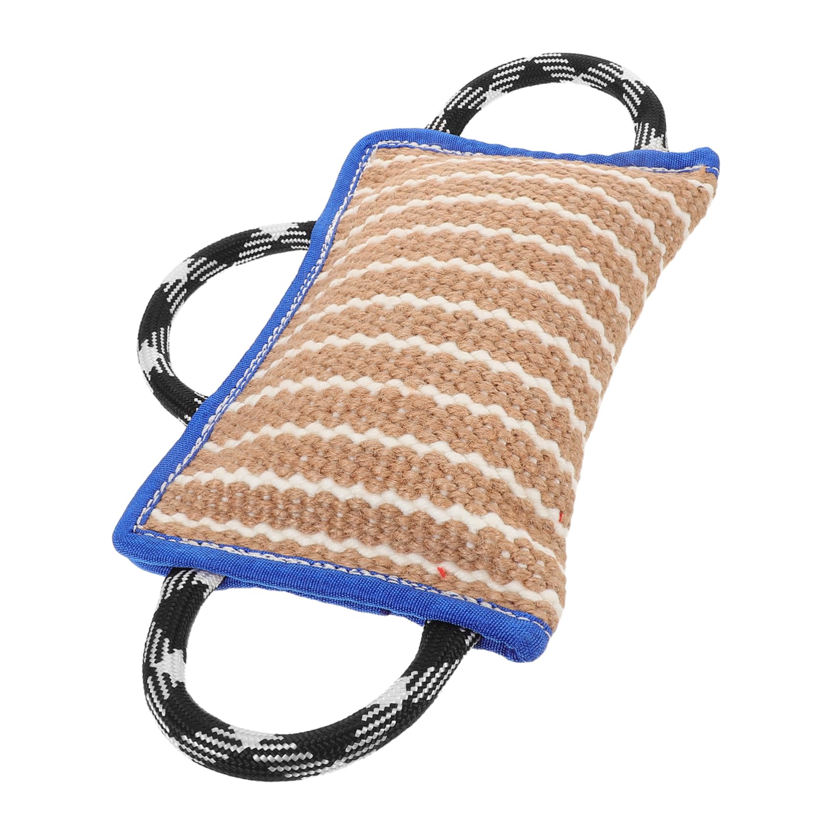 Pillow de Mordida para Perros Juguete de Cuerda de Lino Resistente para Entrenamiento Reforzado para Masticadores para Interior y Exterior con Azul