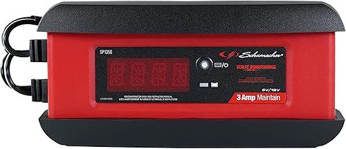 Schumacher - Mantenedor de batería totalmente automático, 3A