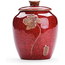 UNS for Adult Ashes Cremation for Human Ashes, Funeral Urn, Affordable Handmade Urn for Ashes, Burial Urns at Home, Significant Memories Independence Red 1