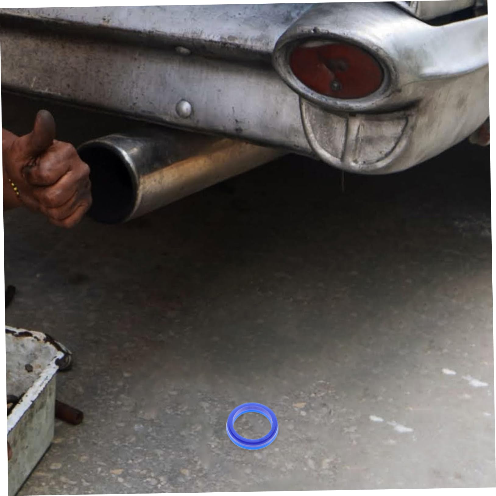 Generico 1 Pezzo 4 10 Paraolio Del Martinetto Cric Per Auto Elettrica Guarnizione Della Macchina Del Caffè Maniglia Del Martinetto Per Bottiglia Martinetto Idraulico Per Auto Blue Plastica