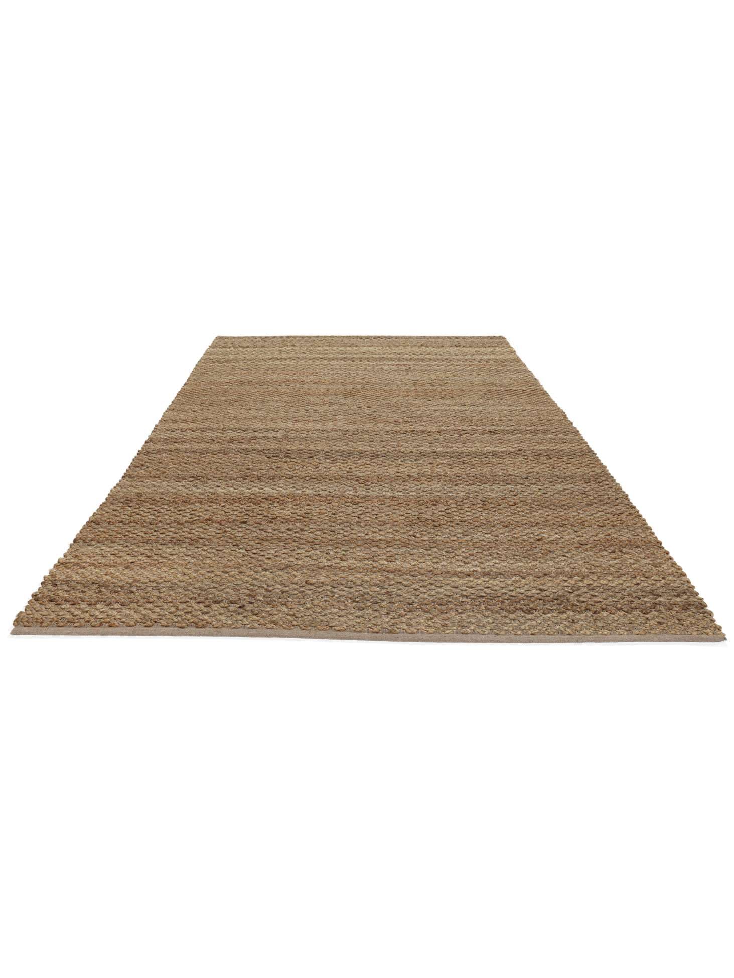 RugVista Siri Jute Alfombra Interior y Exterior, Rectangular, 160 x 230 cm | Pelo medio, Limpieza en seco, Sala de estar, Comedor, Dormitorio, Cocina, Patio