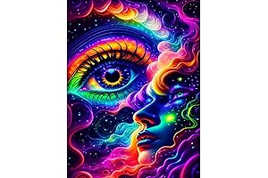 Cewlonp Eyes Diamond Painting Kit: Captivating Art for Your Walls