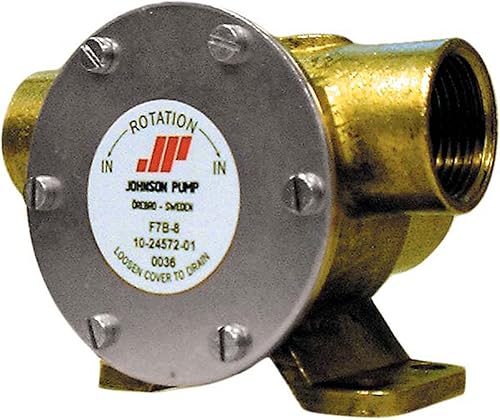 Johnson Pumps 10-24569-01 Bomba de impulsor Mech. sello BSP puerto, 38" BSP