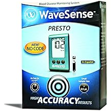 Agamatrix Wavesense Presto Blood Glucose Meter Kit