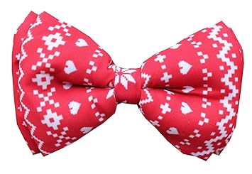 Lana Paws Let It Snow Winter & Christmas Dog Bowtie