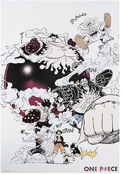 Amazon.co.jp: ONE PIECE ワンピース A全アートポスター GEAR′s