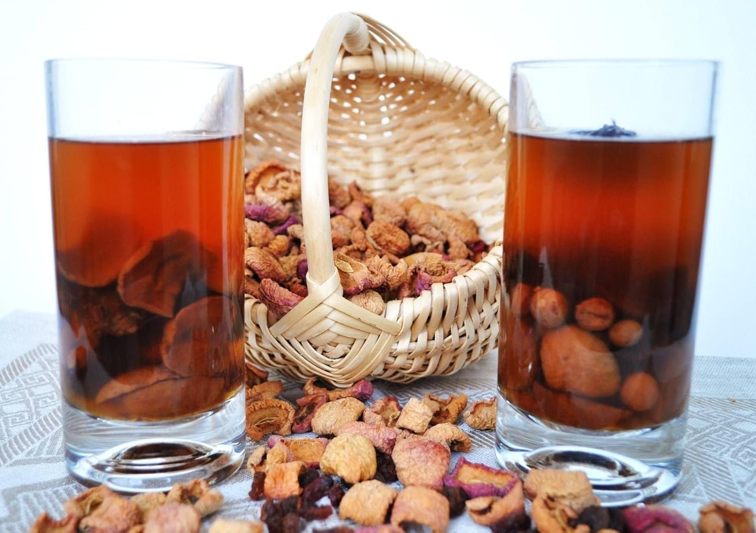 ARASHAN Dried Fruit Compote - Natural & Refreshing Mixed Dried Fruit Packed With Benefits, Vitamins, Minerals & Bioactive Nutrients - Natural Drinks To Support Healthy Living (2 LB)