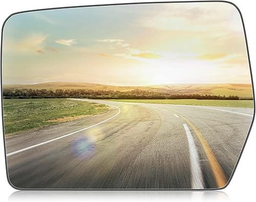 Miniatura 1 de Espejo exterior con calefacción eléctrica del lado izquierdo del conductor con soporte trasero de repuesto para Ford F-150 4L3Z-17K707-DB 2004-2014