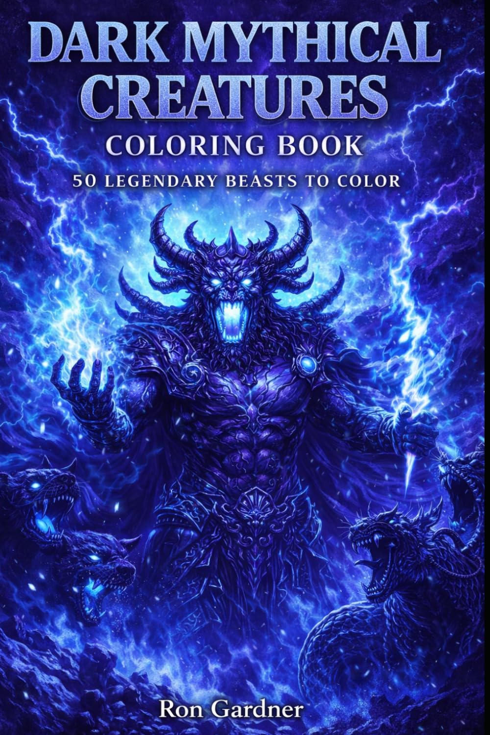 Dark Mythical Creatures Coloring Book (Advanced Coloring Books)