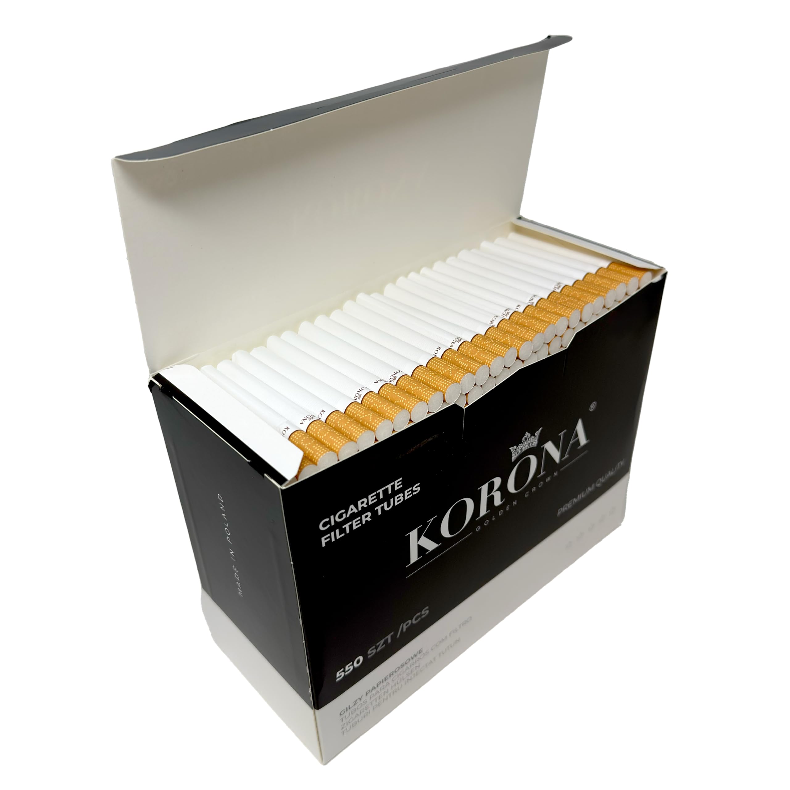 empty cigarette tubes poundland Korona Regular Empty Filter Tubes